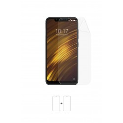 Xiaomi Poco F1 Ekran Koruyucu Film (Parlak Şeffaf Poliüretan Film (150 micron), Ön)