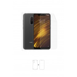 Xiaomi Poco F1 Ekran Koruyucu Film (Parlak Şeffaf Poliüretan Film (150 micron), Full Body)