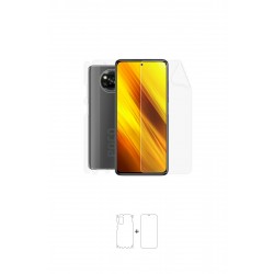 Xiaomi Poco X3 Nfc Ekran Koruyucu Film (Parlak Şeffaf Poliüretan Film (150 micron), Ön)