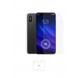 Xiaomi Mi 8 Pro Transparent Ekran Koruyucu Film (Parlak Şeffaf Poliüretan Film (150 micron), Ön)