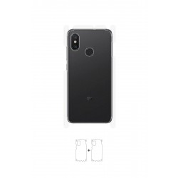 Xiaomi Mi 8 Ekran Koruyucu Film (Parlak Şeffaf Poliüretan Film (150 micron), Arka/Yan)