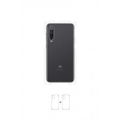 Xiaomi Mi 9 Ekran Koruyucu Film (Parlak Şeffaf Poliüretan Film (150 micron), Arka/Yan)