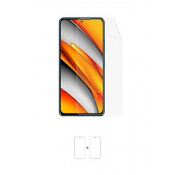 Xiaomi Poco F3 Ekran Koruyucu Film (Parlak Şeffaf Poliüretan Film (150 micron), Ön)