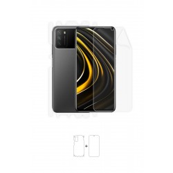 Xiaomi Poco M3 Ekran Koruyucu Film (Parlak Şeffaf Poliüretan Film (150 micron), Full Body)