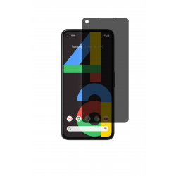 Google Pixel 4A Ekran Koruyucu Film (Mat Hayalet (Privacy), Ön)