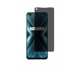 Realme X3 Ekran Koruyucu Poliüretan Film (Mat Hayalet (Privacy), Ön)