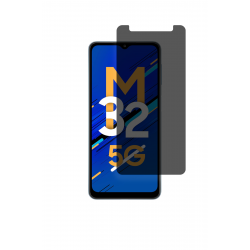 Samsung Galaxy M32 5G Ekran Koruyucu Poliüretan Film (Mat Hayalet (Privacy), Ön)