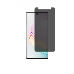 Samsung Galaxy Note 10 Ekran Koruyucu Poliüretan Film (Mat Hayalet (Privacy), Ön)