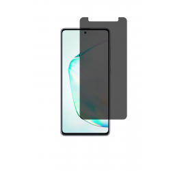 Samsung Galaxy Note 10 Lite Ekran Koruyucu Poliüretan Film (Mat Hayalet (Privacy), Ön)