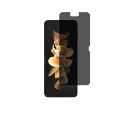 Samsung Galaxy Z Flip 3 Ekran Koruyucu Poliüretan Film (Mat Hayalet (Privacy), Ön)