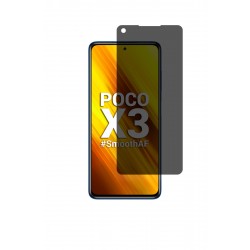 Xiaomi Poco X3 Ekran Koruyucu Film (Mat Hayalet (Privacy), Ön)