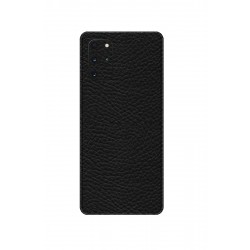 Galaxy Z Fold 3 Renkli Telefon Kaplama Sticker Kaplama (Siyah Klasik Deri)