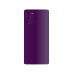 Redmi Note 10 Pro 5G Renkli Telefon Kaplama Sticker Kaplama (Metalik Mor)