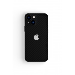 iPhone XS Renkli Telefon Kaplama Sticker Kaplama (Karbon Siyah)